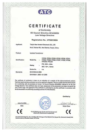 --  CE certificate